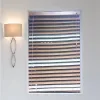 venetian blind in windrow